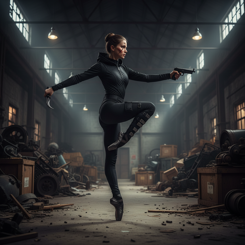 Ballerina Closes Out Teasers with Bullet-Fueled Ballet