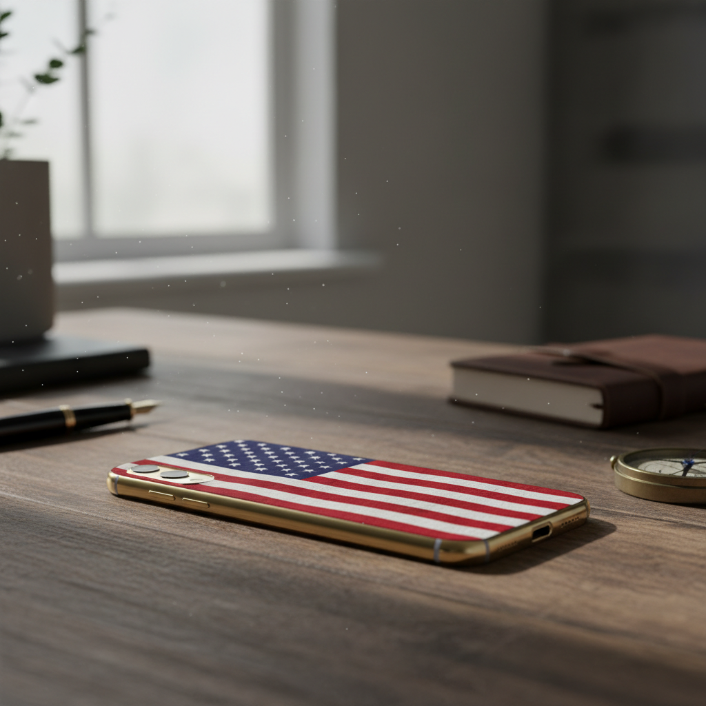 Trump Launches Gold Smartphone as Rival to Apple iPhones