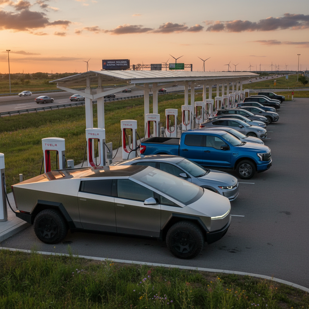 Indiana’s Growing EV Market: Tesla, BYD, and Rivian Push for Dominance in 2025