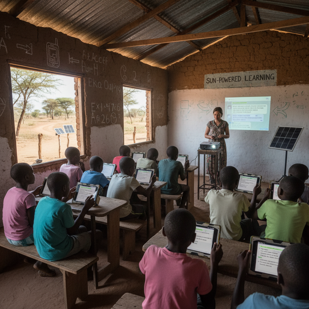 No Internet? No Problem Anymore: As Offline EdTech Is Reaching the Last Mile in Indiana