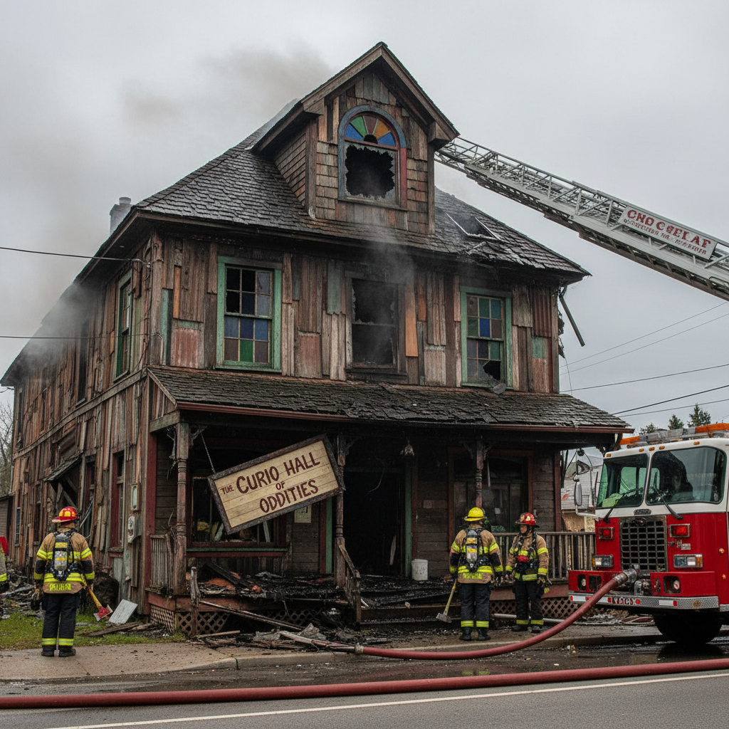 Eccentric and endangered: MJT damaged the July fire