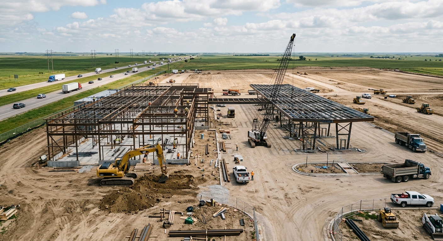 Wally’s Whitestown Travel Center Set for June 2026 Opening in Indiana